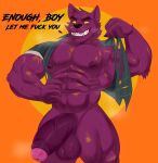  2021 abs absurd_res anthro balls barazoku bernard_(ok_k.o.!_lbh) big_balls big_muscles big_penis bodily_fluids bottomless canid canine canis cartoon_network clothed clothing dialogue english_text erection eyebrows foreskin full_moon fur genitals hi_res huge_muscles huge_penis humanoid_genitalia humanoid_penis inviting male mammal moon muscular muscular_anthro muscular_male nipples obliques ok_k.o.!_let&#039;s_be_heroes open_clothing open_shirt open_topwear orange_background pecs penis profanity purple_body purple_fur shirt simple_background smile solo standing sweat teeth text thick_penis thick_thighs thisishomo topwear torn_clothing torn_shirt torn_topwear tuft vein were werecanid werecanine werewolf wolf 