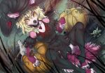  2021 4_toes 5_fingers anthro blonde_hair breasts clothed clothing digital_media_(artwork) eyebrows eyelashes feet female fingers gimka group hair mammal murid murine rat rodent smile toes yellow_eyes 