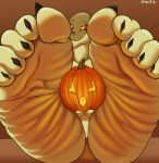  5_toes absurd_res anaconda anthro boa_(snake) bodily_fluids boinae breasts clawed_toes feet foot_fetish foot_focus hi_res humanoid_feet jack-o&#039;-lantern margret_stalizburg nude reptile scalie snake soles sweat sweaty_feet toe_curl toes wrinkled_feet zp92 