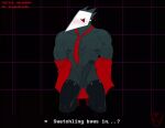  2021 2d_animation abs animated anthro avian balls big_muscles big_penis black_background blush bodily_fluids clothed clothing cum cumshot darkner deltarune dragonclaw36 ejaculation english_text erection eyes_closed front_view genital_fluids genitals geometric_background grid_background hands-free humanoid_genitalia humanoid_penis legwear loop male mask muscular muscular_anthro muscular_male narrowed_eyes navel necktie nipples open_clothing pattern_background pecs penis presenting presenting_penis short_playtime simple_background solo spontaneous_ejaculation swatchling text thigh_highs throbbing throbbing_balls throbbing_penis undertale_(series) undressing url video_games 