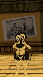 3d_(artwork) 9:16 alice_angel angel angel_humanoid anthro armwear bendy_and_the_ink_machine bendy_the_dancing_demon big_breasts black_and_white black_body boris_the_friendly_wolf bow_tie breasts canid canine canis clothed clothing clothing_ring crossgender darkkenon demon demon_humanoid digital_media_(artwork) dress_shirt female fleischer_style_toon gloves handwear hi_res human humanoid legwear lingerie long_tongue mammal monochrome painting panties sepia sharp_teeth shirt short_stack smile solo spade_tail tan_clothing tan_panties tan_underwear teeth thick_thighs thigh_highs tongue tongue_out toony topwear underwear video_games wide_smile wolf wood wood_floor 