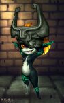  10:16 absurd_res armor fangs female hands_behind_head headgear helmet hi_res humanoid humanoid_pointy_ears mammal midna nintendo one_eye_obstructed oneeyedsheep potbelly short_stack smile solo the_legend_of_zelda twili twilight_princess video_games yellow_sclera 