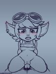  &lt;3 &lt;3_eyes blush breasts clothed clothing duo eyewear female female_penetrated goggles hi_res humanoid humanoid_pointy_ears league_of_legends male male/female male_penetrating male_penetrating_female oneeyedsheep partially_clothed penetration riot_games short_stack size_difference thick_thighs tristana_(lol) video_games yordle 
