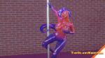  16:9 3d_(artwork) 4k absurd_res anthro blender_(software) breast_grab breasts cayenne_(kasdaq) dancing digital_media_(artwork) female hand_on_breast hi_res looking_at_viewer pole pole_dancing solo theglassemperor tongue tongue_out watermark widescreen 