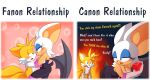  2_tails absurd_res angry anonymous_artist anthro blush canid canine chaos_emerald chiropteran comic duo english_text female fire fox gem hi_res male mammal miles_prower multi_tail nuzzling rouge_the_bat sega simple_background sonic_the_hedgehog_(series) tan_body text yellow_body 