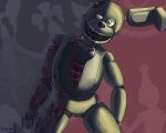  2021 5:4 animatronic anthro blood bodily_fluids five_nights_at_freddy&#039;s five_nights_at_freddy&#039;s_3 gore hi_res machine male pinumontbalou robot signature solo springtrap_(fnaf) undead video_games wire zombie 