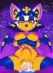  2021 abdominal_bulge absurd_res animal_crossing ankha_(animal_crossing) anthro areola arms_under_breasts big_breasts black_nose blue_hair bodily_fluids breasts chiropteran cosplay cowgirl_position crossed_arms cum cum_in_pussy cum_inside digital_media_(artwork) duo egyptian eyeshadow faceless_character faceless_male female flamez from_front_position frown genital_fluids genitals green_eyes hair half-closed_eyes hi_res highlights_(coloring) lipstick looking_at_viewer makeup male male/female mammal membrane_(anatomy) membranous_wings narrowed_eyes nintendo nipples on_bottom on_top penetration penis pussy rouge_the_bat sega sex short_hair signature soina sonic_the_hedgehog_(series) straddling vaginal vaginal_penetration video_games wings 