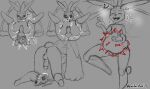  anal anal_vore anthro bone canid canine canis death digestion disposal domestic_rabbit duo ejaculation hi_res jackal lagomorph leporid lop_rabbit lopunny lucario male male/male mammal melancholicmash nintendo oryctolagus pok&eacute;mon pok&eacute;mon_(species) rabbit video_games vore 