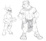  2020 2_horns 4_fingers 4_toes abs absurd_res alternate_version_at_source anthro arm_tuft armband big_biceps big_muscles big_pecs big_quads blep bottomwear bovid bristol bulge caprine cheek_tuft chiko_(bristol) chin_tuft claws closed_smile clothed clothing deltoids digital_drawing_(artwork) digital_media_(artwork) ear_tuft elbow_tufts eyebrows facial_hair facial_tuft feet fingers footwear front_view full-length_portrait goat goatee half-closed_eyes hand_on_hip head_horn head_tuft hi_res hooves horn humanoid_hands jewelry leg_tuft looking_at_viewer male mammal muscular muscular_anthro muscular_male narrowed_eyes navel necklace nipples obliques pecs plantigrade portrait pupils sandals serratus shirt shorts simple_background skimpy small_ears speedo square_pupils standing swimwear tail_tuft thick_neck toes tongue tongue_out topless topless_anthro topless_male topwear tuft veiny_arms white_background 