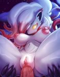  anthro anthro_focus anthro_penetrated big_breasts breasts claws disembodied_penis duo erection female female_focus female_penetrated finger_claws fur genitals hi_res hisuian_zoroark lysergide male male/female male_penetrating male_penetrating_female nintendo nipples penetration penile penile_penetration penis penis_in_pussy pok&eacute;mon pok&eacute;mon_(species) pokemon_legends_arceus pussy regional_form_(pok&eacute;mon) sex shaded solo_focus vaginal vaginal_penetration video_games white_body white_fur 