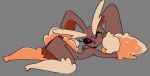  ambiguous_gender anthro draw_me_like_one_of_your_french_girls lopunny meme nintendo one_eye_closed pok&eacute;mon pok&eacute;mon_(species) red_eyes simple_background solo stu_(artist) video_games wink 