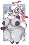  &lt;3 anthro areola big_breasts breasts female fur hi_res hisuian_zorua huge_breasts lewd_dorky nintendo nipples nude pok&eacute;mon pok&eacute;mon_(species) pokemon_legends_arceus pubes regional_form_(pok&eacute;mon) shaded solo thick_thighs video_games 