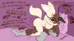  &lt;3 16:9 2021 3_toes aggressive_retsuko anthro areola big_breasts big_butt bigbeanpole blush bodily_fluids breasts butt canid canine comic cowgirl_position duo english_text fakeryway feet female fennec fenneko fox from_front_position genital_fluids genitals haida hi_res hyaenid looking_pleasured male male/female mammal moan nipples nude on_bottom on_top penetration penis pussy_juice sanrio sex short_stack sweat text thick_thighs toes vaginal vaginal_penetration widescreen 