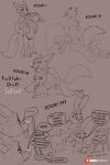  2021 ahegao anthro breasts canid canine clothing crossgender disney duo english_text erection female female_penetrated fox genitals group judy_hopps kinktober lagomorph leporid link6432 long_tongue looking_pleasured male male/female male_penetrating mammal nick_wilde nipples nude open_mouth panties penetration penis pregnancy_risk pussy rabbit selfcest sex simple_background sketch square_crossover text tongue tongue_out underwear vaginal zootopia 