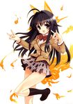  kanokon koin minamoto_chizuru seifuku tagme 