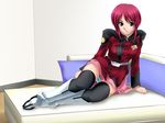  gundam gundam_seed gundam_seed_destiny lunamaria_hawke pantsu shimapan tagme thigh-highs uniform 