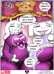  anthro belly big_belly big_breasts bodily_fluids boss_monster bovid breasts canid canine caprine clothed clothing comic cum cum_belly cum_inflation curvy_figure digital_media_(artwork) duo english_text excessive_cum female fur genital_fluids inflation male male/female mammal mature_anthro mature_female neo_geppetto nipples open_mouth overweight overweight_anthro overweight_female simple_background smile text thick_thighs toriel undertale undertale_(series) video_games white_body white_fur wide_hips 