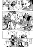 ambiguous_gender avian canid chespin comic dialogue fennekin feral group japanese_text mako_mickt mammal monochrome nintendo pikachu piplup pok&eacute;mon pok&eacute;mon_(species) pok&eacute;mon_mystery_dungeon scarf text translation_check translation_request video_games zoroark 