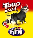  advertisement balls big_balls black_body black_fur bovid bovine candy cattle cloven_hooves dessert feral fini_(candy) food fur genitals hi_res hooves lips looking_at_viewer looking_back looking_back_at_viewer male mammal official_art solo text toony unknown_artist 