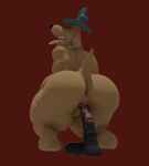  2021 3d_(artwork) absurd_res ahegao anal anal_penetration animal_dildo animal_genitalia animal_penis animal_sex_toy anthro better_version_at_source big_butt blender_(software) butt canid canine canis dessert digital_media_(artwork) dildo dildo_in_ass dildo_insertion dildo_sitting domestic_dog doughnut dunkin_kk_(artist) equine_dildo equine_penis eyes_closed food genitals headgear hi_res huge_butt hunting_dog irish_wolfhound looking_pleasured male male/male mammal penetration penis raised_tail sam_and_max samuel_dog sex_toy sex_toy_in_ass sex_toy_insertion sighthound solo thick_thighs tongue tongue_out wide_hips 