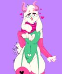  &lt;3 &lt;3_eyes 2021 4_fingers aliasing anthro armwear biped blush bovid bulge caprine cleavage_cutout clothed clothing crossdressing deltarune digital_media_(artwork) elbow_gloves eyewear fingers floppy_ears front_view fur garter_straps girly glasses glistening glistening_clothing gloves goat handwear hi_res horn legwear leotard long_ears looking_at_viewer male mammal open_mouth portrait purple_background ralsei s0urlem00n scarf shaded signature simple_background solo standing stockings tail_motion tailwag three-quarter_portrait undertale_(series) video_games white_body white_fur wide_hips 