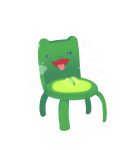  2021 4_legs ahegao amphibian animal_crossing animate_inanimate aroused blue_eyes blush bodily_fluids breath chair clitoris digital_media_(artwork) female frog froggy_chair furniture genital_fluids genitals green_body hi_res looking_at_viewer looking_pleasured nintendo open_mouth open_smile plump_labia presenting presenting_pussy pussy pussy_juice raikissu smile solo tongue tongue_out torogao twitching video_games what what_has_science_done why 