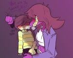  &lt;3 2020 against_surface against_wall anthro balls blush bodily_fluids breath brown_hair clothed clothing cracked_wall deltarune dialogue digital_media_(artwork) drooling duo english_text erection female genital_fluids genitals hair hair_over_eyes hattsworth human imminent_sex jacket kris_(deltarune) larger_female lizard long_hair male male/female mammal midriff navel nipple_outline nipple_piercing nipples open_mouth open_smile pants_down partially_clothed pattern_clothing pattern_swimwear penis piercing precum purple_body purple_scales reptile romantic romantic_couple saliva scales scalie shaking sharp_teeth size_difference smile striped_clothing striped_swimwear stripes susie_(deltarune) sweat sweater swimwear teeth text topwear turtleneck turtleneck_sweater undertale_(series) video_games 