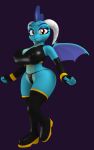  10:16 3d_(artwork) absurd_res anthro argos90 clothing digital_media_(artwork) dragon female friendship_is_magic hasbro hi_res my_little_pony navel princess_ember_(mlp) solo 