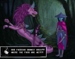  absurd_res ambiguous_gender asian_mythology clothed clothing deltarune dialogue digital_media_(artwork) disney dragon duo east_asian_mythology eastern_dragon english_text fangs female feral fur hi_res horn humanoid kris_(deltarune) kris_where_are_we meme monster mythology pixel_(artwork) profanity raya_(ratld) raya_and_the_last_dragon reptile scalie sisu_(ratld) susie_(deltarune) text undertale_(series) video_games vitaminbob 