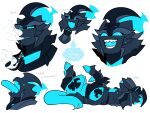 &lt;3_mouth 2021 4:3 alternate_form armor big_tongue black_armor black_clothing black_gloves black_handwear black_helmet blue_body blue_eyebrows blue_eyes blue_fingers blue_hooves blue_legs blue_mouth blue_neck blue_pupils blue_sclera blue_tongue bruh cigarette clothed_male clothed_taur clothing colored dialogue digital_drawing_(artwork) digital_media_(artwork) dot_eyes english_text equid equid_taur equine equine_taur eyebrows flat_colors front_view ghost gloves half-closed_eyes handwear happy hecarim_(lol) hi_res holding_cigarette holding_object hooves horse horse_taur humanoid_hands league_of_legends lying mammal mammal_taur narrowed_eyes on_back open_mouth open_smile pupils riot_games sharp_teeth side_view simple_background smile smoke smoke_from_mouth smoking smoking_cigarette spirit taur teeth text tongue toony video_games white_background xtoka_samax 