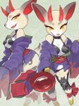  2021 absurd_res animal_crossing anthro asian_clothing assassin_shuten-douji cervid clothing digital_media_(artwork) east_asian_clothing fate_(series) female fur hi_res hooves horn japanese_clothing kame_3 kimono mammal multicolored_body multicolored_fur nintendo open_mouth open_smile panties pattern_background pink_nose red_horn sake_dish shaded shino_(animal_crossing) simple_background smile solo tan_body tan_fur two_tone_body two_tone_fur underwear video_games white_body white_fur yellow_eyes 