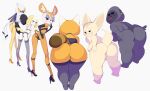  2021 accipitriform aggressive_retsuko ailurid antelope anthro anus anus_only ape armwear avian beak bedroom_eyes bent_over big_butt bird blush borzoi bovid bra breasts butt butt_size_difference canid canine canis clothed clothing director_gori domestic_dog ear_piercing elbow_gloves eyes_closed faceless_character faceless_female feathers female fennec fenneko fishnet fishnet_legwear footwear footwear_only fox fur gazelle gesture gloves gorilla grey_body grey_fur group hand_on_butt hand_on_hip handwear haplorhine high_heels hunting_dog inui_(aggressive_retsuko) jewelry leaning leaning_forward legwear lineup looking_at_viewer looking_away looking_back looking_back_at_viewer mammal mostly_nude narrowed_eyes naughty_face necklace nude orange_body orange_fur panties piercing primate rear_view red_panda retsuko sanrio secretary_bird secretary_washimi seductive shoes shoes_only side_boob side_by_side sighthound simple_background smile socks socks_only stockings tan_body tan_fur thick_thighs thigh_highs thigh_socks thong tsunoda underwear v_sign white_background white_body white_feathers xu53r 