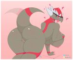  &lt;3 2021 anthro anus big_breasts big_butt blazkenzxy blush breasts butt digital_drawing_(artwork) digital_media_(artwork) dinosaur female fossil_pok&eacute;mon genitals hi_res holding_breast horn huge_breasts huge_butt leaning looking_at_viewer nintendo nude pok&eacute;mon pok&eacute;mon_(species) presenting presenting_hindquarters pussy rampardos red_eyes reptile scalie shiny_pok&eacute;mon signature simple_background smile solo tail_motion tailwag thick_thighs tongue tongue_out video_games wide_hips 