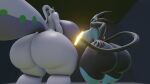  16:9 3d_(artwork) anthro big_breasts big_butt black_body blender_(software) breasts butt darkdraketom digital_media_(artwork) duo female goodra hi_res huge_breasts huge_butt huge_thighs hyper hyper_breasts hyper_butt looking_at_viewer luxray multicolored_body nintendo pok&eacute;mon pok&eacute;mon_(species) purple_body simple_background thick_thighs two_tone_body video_games wide_hips widescreen 