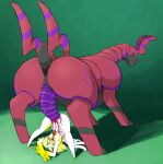  abdominal_bulge andromorph andromorph/male anthro anthro_on_feral bestiality bodily_fluids cum feral feral_on_top from_behind_position gardevoir genital_fluids hi_res intersex intersex/male male nintendo poison pok&eacute;mon pok&eacute;mon_(species) rear_view reverse_piledriver_position scolipede sex size_difference thelionfish unusual_bodily_fluids unusual_cum unusual_genital_fluids video_games 