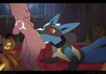  anthro anthro_on_anthro anthro_penetrated anthro_penetrating anthro_penetrating_anthro black_bars canid canine conditional_dnp dacad digitigrade duo fellatio forced forced_oral legendary_pok&eacute;mon letterbox lucario lying male male/male male_penetrated male_penetrating male_penetrating_male mammal mew nintendo on_front oral oral_penetration penetration penile pok&eacute;mon pok&eacute;mon_(species) preview psychic questionable_consent sex size_difference small_dom_big_sub standing video_games 
