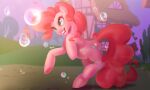  5:3 absurd_res bubble equid equine female feral friendship_is_magic hasbro hi_res horse jesus_y mammal my_little_pony pinkie_pie_(mlp) pony solo 