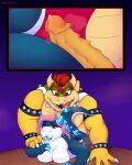  absurd_res anthro bodily_fluids bowser breasts comic cum female genital_fluids genitals hi_res koopa male mario_bros marykimer nintendo penis scalie sex shell size_difference spiked_shell spikes spikes_(anatomy) video_games 