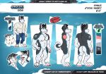  absurd_res anthro areola belly biped black_claws black_hair blue_bottomwear blue_clothing blue_pants blue_tail blush bottomwear butt canid canine canis chest_tuft claws clothed clothing cloud collar curled_tail denim denim_clothing digitigrade domestic_dog ears_down english_text featureless_crotch front_view fur fur_markings glistening glistening_eyes green_eyes grey_ears grey_tail hair hand_on_hip headshot_portrait hi_res husky inner_ear_fluff jeans looking_at_viewer male mammal markings model_sheet multicolored_body multicolored_fur multicolored_tail muscular muscular_anthro muscular_male nipples nordic_sled_dog nude open_mouth pants pawpads pink_areola pink_nipples pink_nose pink_pawpads pink_tongue pivoted_ears portrait rear_view red_collar shirt short_hair side_view solo spitz text timmothy_arts tongue tongue_out topwear tuft url white_belly white_butt white_chest white_inner_ear white_inner_ear_fluff white_tail 