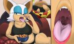  anthro bodily_fluids eating female first_person_view hi_res ill-strator low-angle_view micro mouth_shot open_mouth oral_vore rouge_the_bat saliva saliva_on_tongue saliva_string sega sonic_the_hedgehog_(series) vore vore_pov 