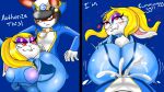  16:9 ahegao anthro big_breasts big_butt blazedscarf bodily_fluids breasts broodal butt cum cum_in_pussy cum_inside cum_while_penetrated duo ejaculation eye_roll female genital_fluids genitals grin grinding halloween halloween_costume hariet_(mario) hi_res holidays lagomorph leporid looking_pleasured male male/female mammal mario_bros metroid nintendo penetration penis pussy_ejaculation pussy_juice rabbit sex smile super_mario_odyssey thick_thighs vaginal vaginal_penetration video_games wide_hips widescreen zero_suit 