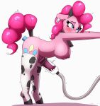  &lt;3 &lt;3_eyes anal anal_penetration animal_genitalia animal_penis animal_print anthro arched_back bell bell_collar bent_over big_breasts big_penis blush bodily_fluids breasts butt clothing collar cow_print cowbell cum cum_in_milking_machine cutie_mark ear_tag earth_pony ejaculation equid equine equine_penis erection fake_horns friendship_is_magic genital_fluids genitals gynomorph hasbro hi_res horse intersex legwear machine mammal medial_ring milking_machine my_little_pony nipples nude pabbley penetration penile penis penis_milking penis_milking_machine pinkie_pie_(mlp) pony raised_tail sex_toy sex_toy_in_ass sex_toy_insertion simple_background solo stockings tail_wraps thigh_highs unguligrade_anthro vibrator vibrator_in_ass white_background wingding_eyes wraps 