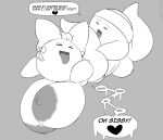  ! &lt;3 ? accessory areola balls big_breasts boo_(mario) bow breasts dialogue doggystyle drip_effect dripping_speech_bubble duo english_text eyes_closed female from_behind_position genitals ghost headband huge_breasts incest_(lore) iron-0xide lady_bow linked_speech_bubble male male/female mario_bros monochrome nintendo nipples nude paper_mario penetration penis profanity pussy sex sissy_boo speech_bubble spirit text text_with_heart tongue tongue_out vaginal vaginal_penetration video_games 