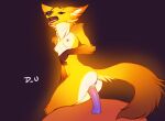  anthro breasts butt canid canine dildo dildo_in_pussy dildo_insertion dildo_sitting dildo_sitting_reveal discreet_user female fox fur genitals glowing glowing_body hi_res mammal mylar_(discreet_user) penetration pussy sex_toy sex_toy_in_pussy sex_toy_insertion small_breasts solo vaginal vaginal_penetration yellow_body yellow_fur 