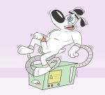  anal anthro canid canine canis domestic_dog dudley_puppy ismcartoons machine male mammal muscular nickelodeon solo t.u.f.f._puppy 