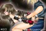  1girl breasts clothed_sex cloud_strife final_fantasy final_fantasy_vii sex tifa_lockhart uncensored vaginal 