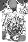  artist_request comic fantasy greyscale imu_(lom) legend_of_mana long_hair monochrome seiken_densetsu source_request tentacle_sex tentacles translation_request 