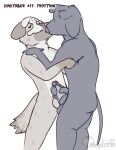  2021 bone canid canine frottage handjob hi_res hyaenid inktober kinktober kissing male male/male mammal moblie monochrome oral pattern_(disambiguation) penile sex skull 