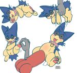  abdominal_bulge absurd_res borky-draws button_eyes collar disembodied_hand disembodied_penis duo ember_the_typhlosion eyebrows female feral genitals hi_res male male/female nintendo pawpads paws penis plushie plushophilia pok&eacute;mon pok&eacute;mon_(species) pussy sex solo_focus spiked_collar spikes spread_legs spreading stitch_(disambiguation) tag tongue tongue_out typhlosion vaginal video_games voodoo voodoo_doll voodoo_penetration voodoo_sex 