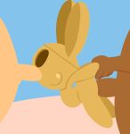  animal_crossing anthro big_penis cheek_bulge coco_(animal_crossing) digital_media_(artwork) erection fellatio female female_penetrated genitals group group_sex hi_res human human_on_anthro humanoid_genitalia humanoid_penis interspecies lagomorph larger_male leporid male male/female male_penetrating male_penetrating_female mammal mark_m nintendo nude oral penetration penile penile_penetration penis penis_in_pussy rabbit sex simple_background size_difference solo_focus spitroast threesome trio vaginal vaginal_penetration video_games 